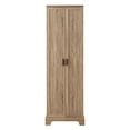 thumbnail image 2 of Oufan 70" Storage Cabinet, Wood Freestanding Large Cabinet with 2 Doors & Handle, Floor Storage Unit w/ Adjustable Shelf for Living Room, Bathroom, 2 of 15