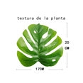thumbnail image 3 of Monstera 12hoja Planta Artificial Decoración Con Maceta 60cm, 3 of 5