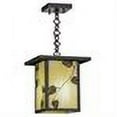 thumbnail image 2 of Meyda Tiffany 43616 Hyde Park 13" Wide Pendant - Brown, 2 of 2
