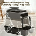 thumbnail image 5 of Fully Enclosed Cat Litter Box - Top Sifting Grate, Drawer Design for Easy Cleaning, 5 of 6