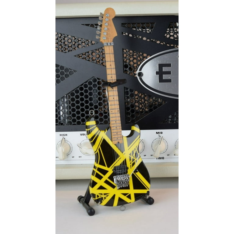 Eddie van cheap halen yellow guitar