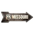 thumbnail image 1 of SignMission P-ARROW12-999740 12 x 36 Po Large Missouri 66 2 Flèche Signe, 1 of 4