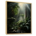 thumbnail image 2 of Designart "Palm Trees In The Ivory Islands Jungle" Palms & Palm Trees Floater Framed Wall Decor, 2 of 5