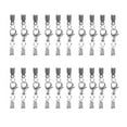 thumbnail image 3 of Lotti 20 Craft Lobster Claw Clasp Rings Cord End Caps Connettore Gioielli, 3 of 7