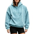 thumbnail image 3 of HAYIMI Unisex Oversized Hoodie With Pets Pouch Pocket Leopard Print Sweatshirt Animal Hoodie Loose Long Sleeve Pullover Tops For Lovers Hoodie with Dog Carrier Pet Pouch Pocket, 3 of 7