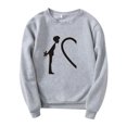 thumbnail image 2 of Pntutb Pareja Estampado Plus Terciopelo Manga Larga Cuello Redondo Jersey Sudadera top (Unisex) Pntutb Pntutb-3337, 2 of 5