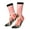 2 Black-1, variant on Colorful Cat With Flowers Crew Socks for Men & Women, Breathable Casual Athletic Ankle Socks