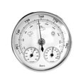 thumbnail image 1 of Wall Mounted Household Thermometer Hygrometer High Accuracy Pressure Gauge Air Weather Instrument Barometer,1* thermometer,silver, 1 of 9