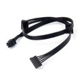 thumbnail image 1 of 1 Uds GPU PCI Express 6Pin Macho 1 una 3 SATA SSD Cable de AlimentacióN para CX850M CX750M CX600M CX500M CX430M Modular, 1 of 5