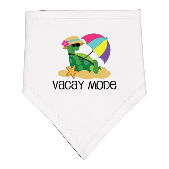 Inktastic Vacation Travel Funny Vacay Mode Baby Bandana Bib