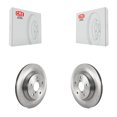 thumbnail image 1 of CMX Rear Disc Brake Rotors Pair for Car Subaru Forester Crosstrek K8-102350, 1 of 8