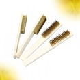 thumbnail image 2 of Miangastore 4Pcs Portable Square Wire Utility Brush Set for Rust Removal 11.8x2x2in, 2 of 8