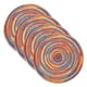 thumbnail image 1 of Uxcell 4 Pcs Manteles Individuales Redondos Tejidos, Mantel Lavable Resistente al Calor de 11.8 Pulgadas para Mesa de Comedor de Cocina Encimera, Rojo Gradiente, 1 of 7