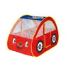 DIY Creations Red Play Tent Car Eyes Boy Girl Cubby Pop Up House Indoor Outdoor Party
