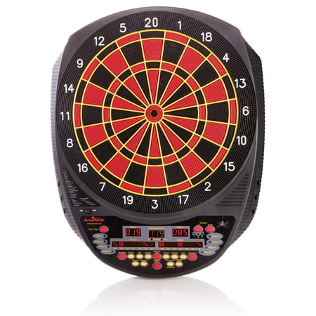 Arachnid Inter-Active 6000 Tournament-Size Electronic Dartboard Features 27 Games with 123 Variations for up to 8