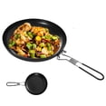 thumbnail image 1 of BESTYASH Sartén Antiadherente De Hierro Fundido Negro Con Mango Plegable Para Cocina, 1 of 8