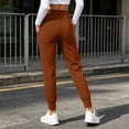 thumbnail image 5 of Hurxie Women's Workout Joggers Pants Lightweight Lounge Leggings Side Pockets Elastic Waistband Tummy control for Yoga, Running, 5 of 7