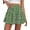 Floral Green, variant on Summer Skirts for Women Floral High Waist Shorts Underneath Boho Tiered Flowy Tennis Skorts Casual Mini Skirt