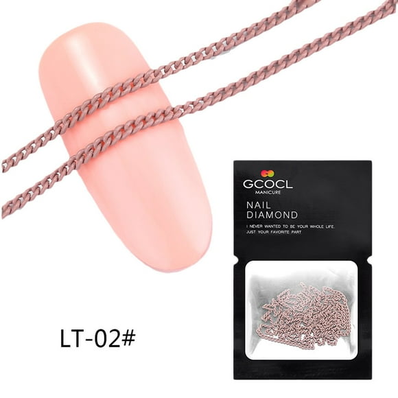 Clearance Sale Alloy Chain For Nail Rhinestones Spangles For Nails 3D Nail Beauty Decoration Anniversary Birthday Gifts for Women Girls Mom Wife