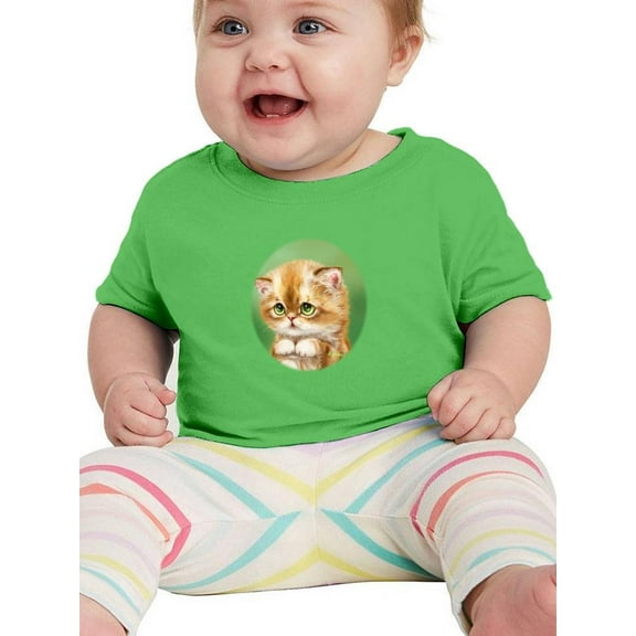 Ashamed Cat T-Shirt Infant -Kayomi Harai Designs,  6 Months