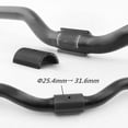 thumbnail image 5 of 2X Bike Handlebar Bar Shim Stem Reducer Size Reducing Bushing Sleeve 25.4mm to 31.8mm Bar Bore Adapter Black, 5 of 7