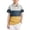 Dark Blue -AU21, variant on Dwellite Boys Short Sleeve Polo Shirts for Kids School Uniform Summer Striped Active Tops 2-13 Years Yellow 160