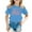 Blue, variant on LRen Girls Easter Shirt Size 10-12 Cute Graphic Short Sleeve T-Shirt Cotton Easter Day Blouse Tops Kids Summer Clothing