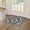 Black/Gray, variant on UERMEI 8'x10' Washable Area Rugs for Living Room, Vintage Floral Boho Printed Carpet, Non Slip Indoor Rug for Bedroom Home Decor Carpets - Brown