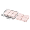thumbnail image 3 of Ovzne Terrace Storage Box Storage Basket Large Capacity Sub-Packed Mini Box Portable Small Outdoor Portable Sealed Large Capacity 7-Day Mini Box Tablet Storage Box Iron Storage Box On Clearance, 3 of 4