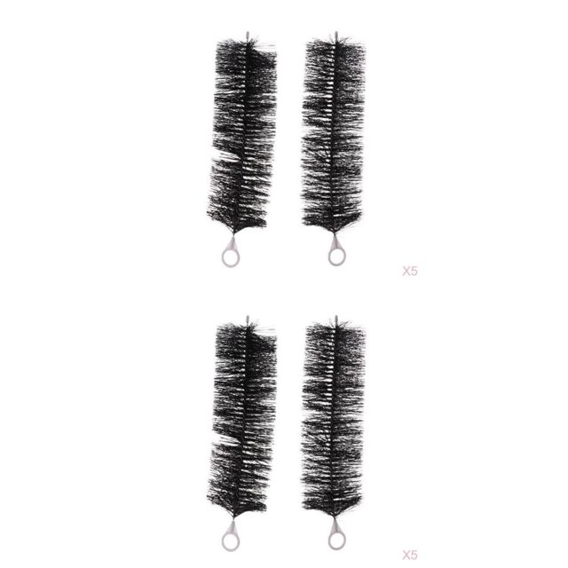 20 piezas de plástico útiles cepillos de filtro de negro 30 cm + 40 cm Yuyangstore Cepillos De Limpieza De Estanques