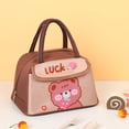 thumbnail image 2 of Insulated Bag Organizer Large Capacity Lightweight Children Cartoon Bento Box Storage Bag, 2 of 5