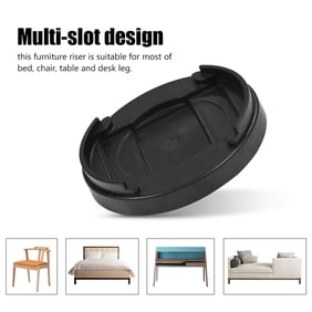 Mainstays Bed Riser, Black, 4pc - Walmart.com