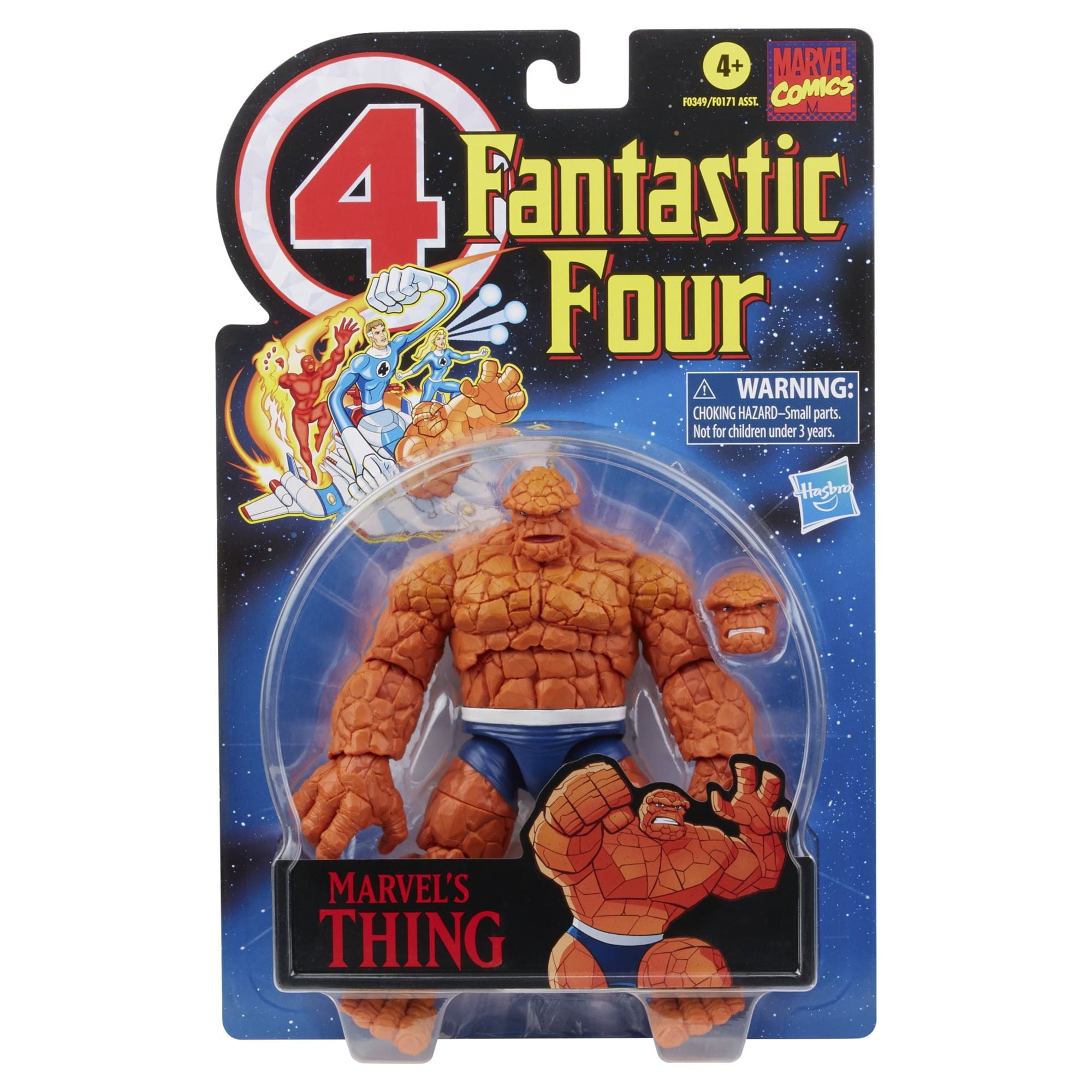 Hasbro Marvel Legends Series 6-Inch Fantastic Four Marvel's Thing