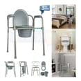 thumbnail image 1 of Silla Cómodo Aumento Ducha Para Wc Baño 3 En 1 Plgable Drive Medical Store 52103, 1 of 8