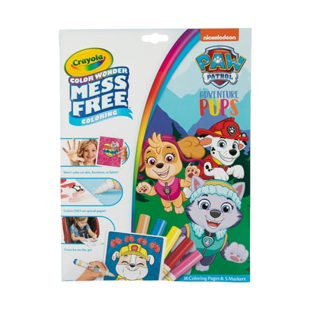 Crayola® MARKER,CLR,PAD,PAWPATROL 75-7007