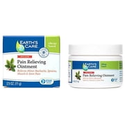 Earth’s Care Topical Pain Relief Ointment with Camphor, Menthol, & Wintergreen Oil, 2.5 Oz