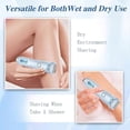 thumbnail image 3 of Glide Pro 3.0 Razor, Dusk Razor for Women, Duskofficial - 2-in-1 Silk Glide Pro Electric Razor, Wet and Dry for Legs, Arms, Underarms, and Pubic Area, 3 of 5