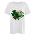thumbnail image 2 of TopLLC St. Patrick's Day Patricks Day Chemises pour Femmes Hauts de Sarrau St Patricks Day Mode pour Dames St. Imprimé Léopard Manches Courtes Col Rond Chemise Femme Décontractée Ample, 2 of 4