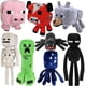 thumbnail image 1 of Song Voice Paquete de 8 juguetes de peluche (traje nuevo de 2023) Peluche Creeper, Peluche Enderman, Lobo bebé, Cerdo bebé, Araña, Mooshroom bebé, Tirador de esqueleto, Juguetes de animales de peluche, 1 of 3