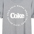 thumbnail image 3 of Coca-Cola - Coke Makes Things Taste Better - Juniors Ideal Flowy Muscle T-Shirt, 3 of 5