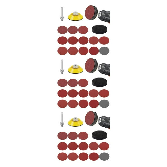 kurtrusly 130x User-friendly Sanding Papers For Effortless And Smooth Sanding Good Easy To Sanding Disc Tool 3Set
