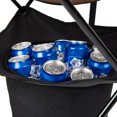 thumbnail image 6 of Mind Reader Tailgating Table Collapsible Folding Camping Table with Insulated Cooler, Food Basket, and Travel Bag for Barbeque, Picnic, Camping, and Tailgate, 6 of 6