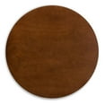 thumbnail image 2 of Baxton Studio Alana 39.40" Round Splayed Legs Dining Table with Assembly Required, Walnut Brown, 2 of 6