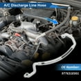 thumbnail image 2 of Manguera de Refrigerante de A/C para Hyundai Accent 2006-2011 Línea de Manguera de Presión de Aire Acondicionado No. 977631E001 Caucho Hierro, 2 of 6