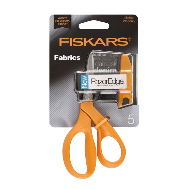 Fiskars Razor Edges Razoredge Fabric Shears BEST Scissors EVER • Fiskers Amplify Razor