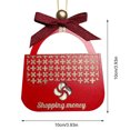 thumbnail image 3 of Tarjetero decorativo navideño, cartera creativa de gasolinera para decoración del hogar, 3 of 6