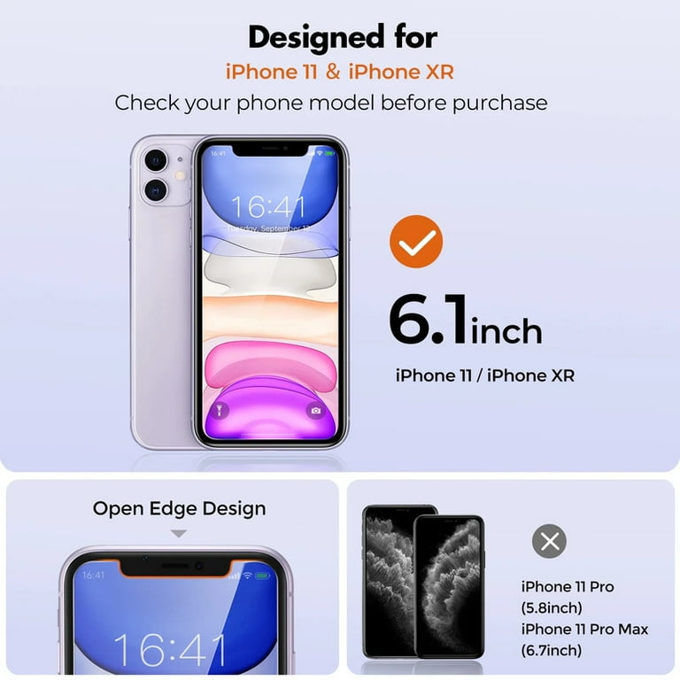 Ahyaa Privacy Screen Protector for iPhone 11 & XR photo 8