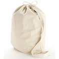 thumbnail image 1 of SHOPINUSA Heavy Canvas Laundry Bags W/Shoulder Strap (Small-Medium-Large) (Small 2 Pack), 1 of 2