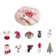 thumbnail image 3 of unbranded 20Ud Adhesivos De Con Navideños Variedad De Estilos Para Celebraciones Y Uso Diario, 3 of 8