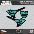 thumbnail image 3 of Kalair GFX Graphics Kit for Husqvarna TC65 (2016-2023) Rebel Series, 3 of 5